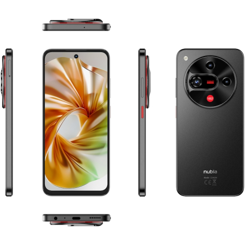 Telefon mobil ZTE nubia Focus 2, Dual SIM, 8GB, 256GB, 5G, Obsidian Black [3]