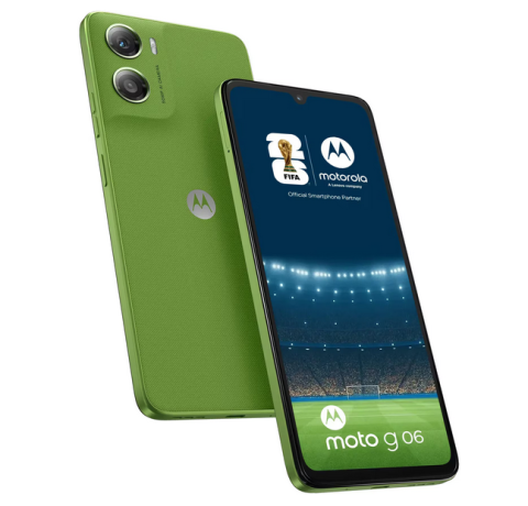 Motorola - Telefon Moto G06, 128GB + 4 GB, Display 6.88 inch, 5200 mAh, Green