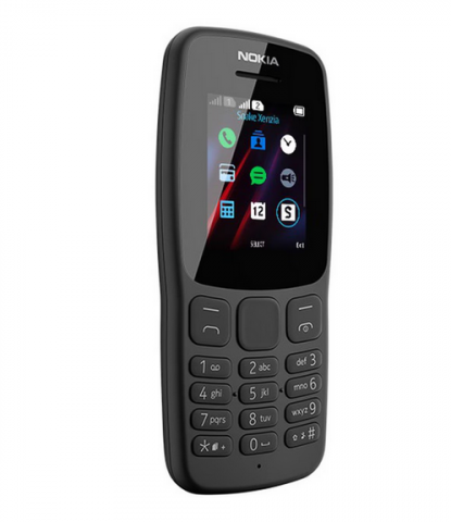 Telefon Nokia 106, Display 1.8 inch, 4MB 4MB 2g Dual Sim Black, Telefon cu taste / Telefon seniori [1]