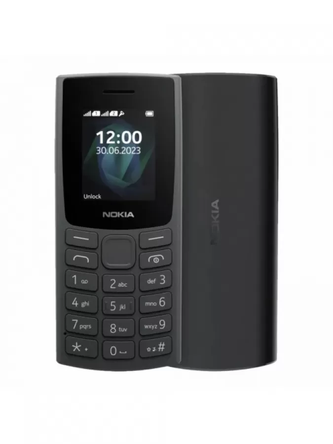 Nokia - Nokia 105 (2023) Dual SIM - Telefon cu Butoane, Baterie Mare | Moka GSM