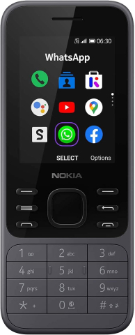 Telefon Nokia 6300 , Display 2.4 inch  Dual Sim Black, Telefon cu taste / Telefon seniori [1]