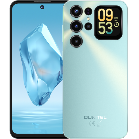 Telefon Oukitel C68 Plus, 4G, Display 7.2" 120Hz + 1.81", T615, 8GB RAM, 128GB, 6000mAh, Android 15, blue, telefoane ieftine [1]
