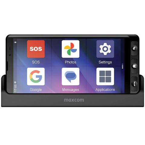 Telefon Seniori Maxcom Smart MS601 4G 64GB 4GB RAM Icoane Mari și Stație Încărcare [4]