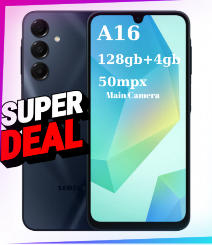 Telefon Samsung A16 A165F 6.7" 4GB 128GB DualSIM  Black promo [1]