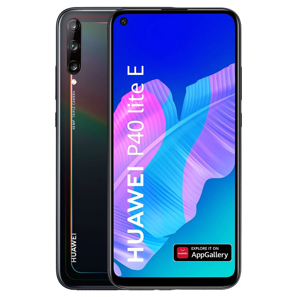 Telefoane Mobile - Telefon Huawei P40 Lite E, 64gb, 4gb, Midnight Black