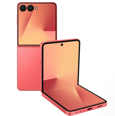 Samsung Second Hand - Telefon Samsung Galaxy Flip 7, 12GB RAM, 512GB, 5G, Coralred