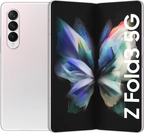 Telefoane Mobile - Telefon Samsung Galaxy FOLD 3 , 512gb, Phantom Silver , RESIGILAT