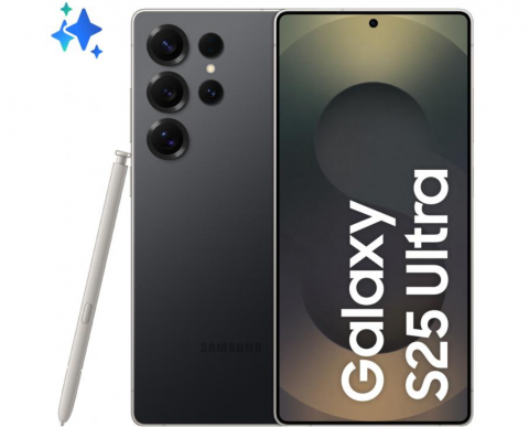 Telefoane Mobile - Telefon Samsung Galaxy S25 Ultra, Dual SIM, 12GB RAM, 256GB, 5G, Black
