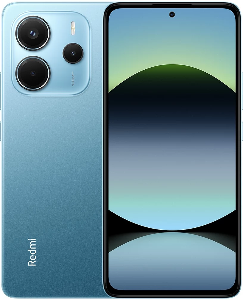 Xiaomi - Telefon Xiaomi Redmi Note 14 NFC 128 gb,6gb, LTE, 6.67 inch, Camera 108mpx, AI Crafted, Ocean Blue