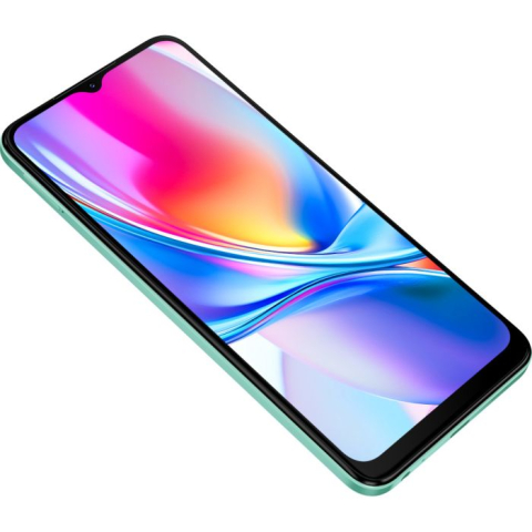 Telefon ZTE Blade A35e, verde, vedere din fata [1]