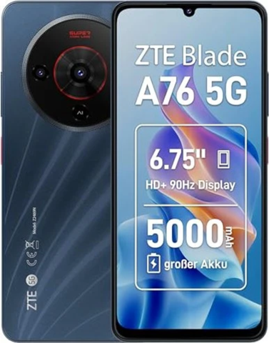 ZTE - Telefon ZTE Blade A76 5G 4GB/128GB Negru