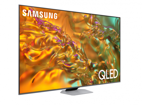 Televizor SAMSUNG QLED 75Q80D, 189 cm, Smart, 4K Ultra HD, 100 Hz, Clasa G (Model 2024) [1]
