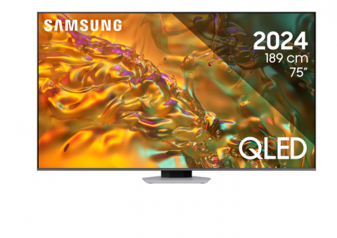 HOME - Televizor SAMSUNG QLED 75Q80D, 189 cm, Smart, 4K Ultra HD, 100 Hz, Clasa G (Model 2024)