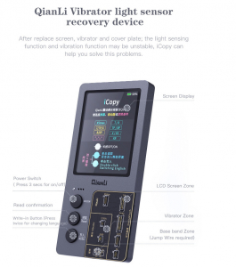 Aparatura Service - Programator Eeprom TrueTone pentru Display iPhone iCopy Plus 2.1 Generation