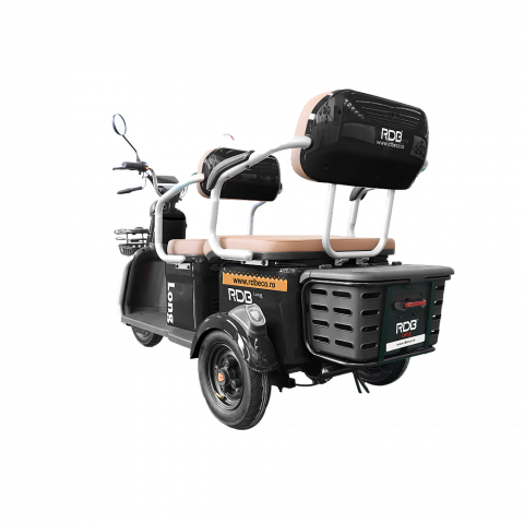 Triciclu Electric RDB LONG, fara permis, 2000W, 25km/h [2]