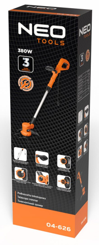 Trimmer Electric Telescopic 280W pentru Tuns Iarbă și Borduri | Moka GSM [1]