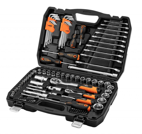 Trusa Chei 138 piese, Set chei, clicheti si accesorii 1/2 " si 1/4 ", 138 piese [5]