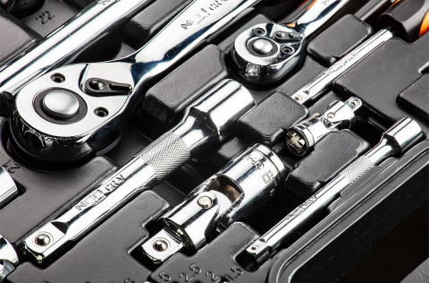 Set Chei, Trusa tubulare 1/4 ", 1/2 ", set de 77 de bucati [3]