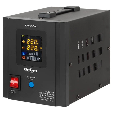 UPS CENTRALE TERMICE SINUS PUR 500VA 300W 12V REBEL [1]