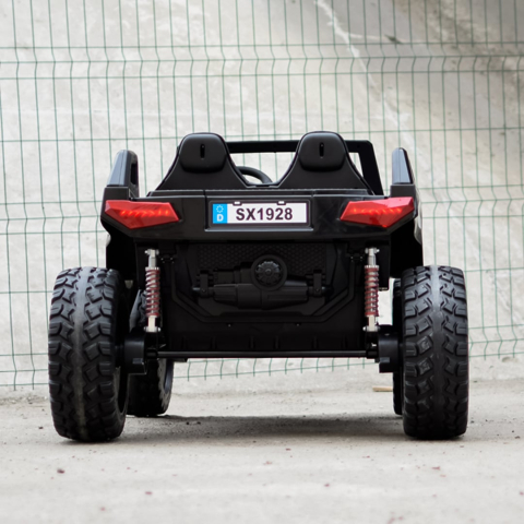 UTV Buggy XXL electric copii 500W 4x4 negru față [5]