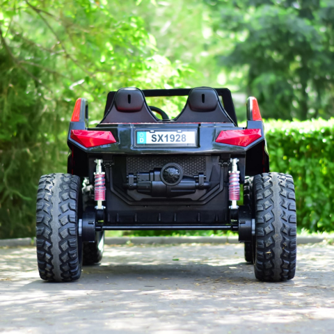 UTV electric copii roșu 4x4 300W față [3]