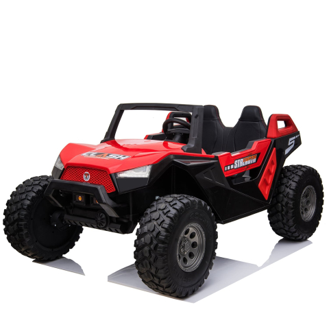 Masinute Electrice pentru Copii - UTV electric copii roșu 4x4 300W față