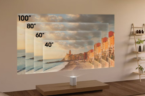Videoproiector Samsung The Premiere 5 LPF5D, 120", Smart, Full HD, Touch Interaction, Ultra-Short Throw, Triple Laser [2]