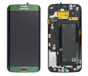 Display-uri si Touchscreen-uri - Ecran Display cu touchscreen Samsung Galaxy S6 Edge G925f, Verde