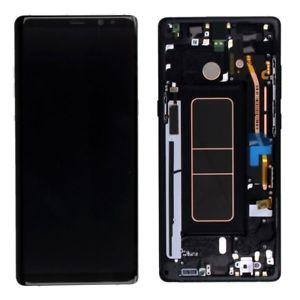 Display-uri si Touchscreen-uri - Ecran Display cu touchscreen si rama Samsung Galaxy Note 8 N950 Negru