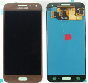 Display-uri si Touchscreen-uri - Ecran Display Samsung Galaxy E5 E500 Brown Gold Maro