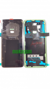 Capac Baterie - Capac baterie Samsung Galaxy S9 G960f Negru Original Swap