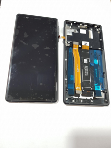 Display-uri si Touchscreen-uri - Ecran Display cu rama Nokia 3 Negru Original pt single sim