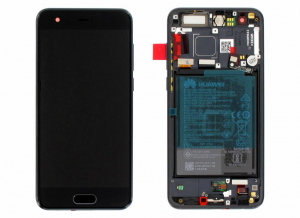 Display-uri si Touchscreen-uri - Ecran Display HONOR 9 Black Original Service Pack