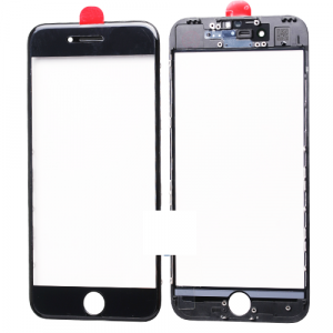Diverse - Geam cu rama si Oca pentru Iphone 7 Negru
