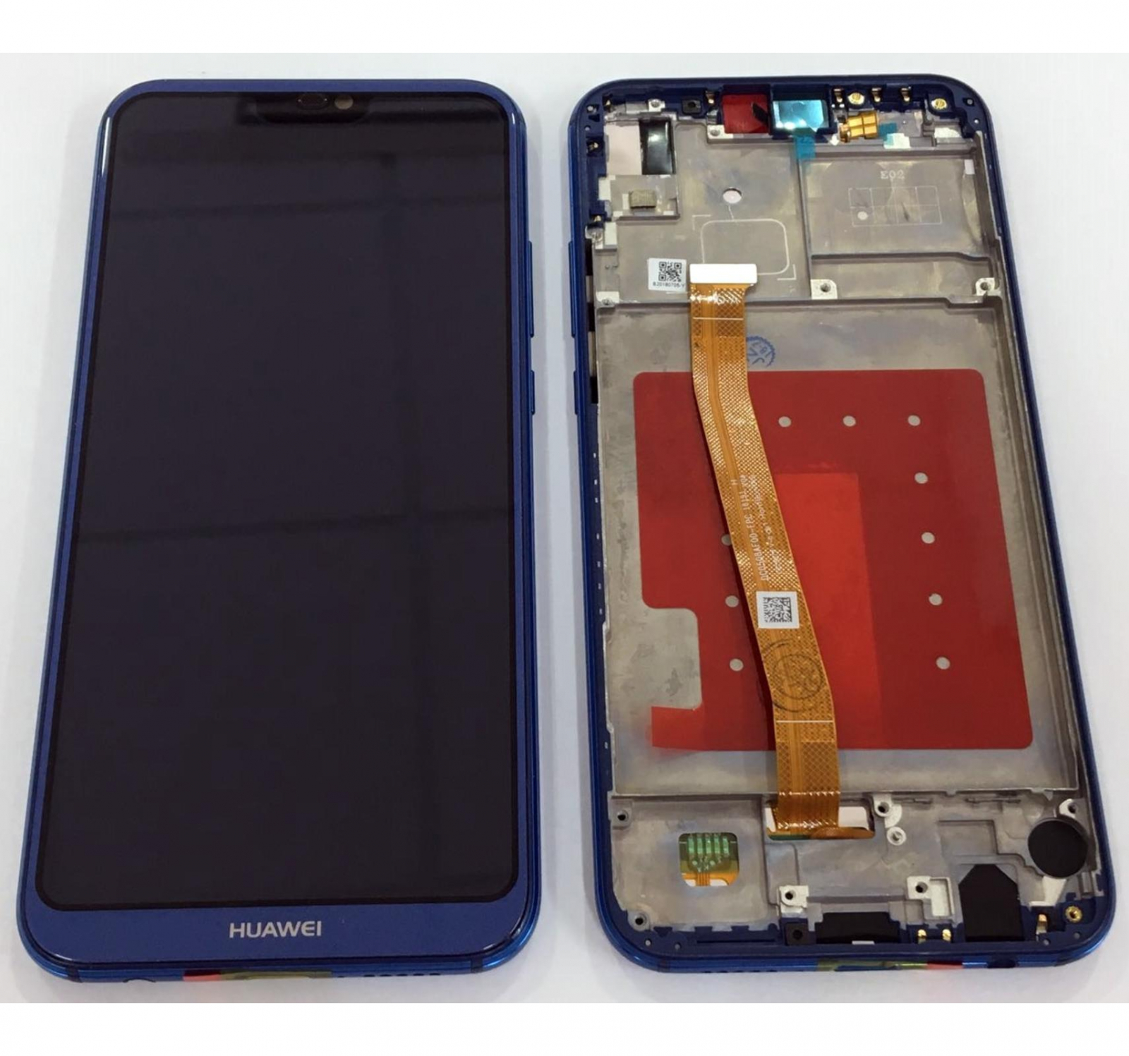 Ecran Display Huawei P20 Lite original cu RAMA Blue ANEAL00,