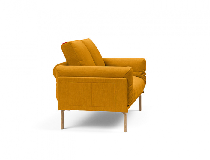 Canapea extensibila Rollo cu picioare Bow Stejar Lăcuit , Innovation Living Danemarca. Design [4]