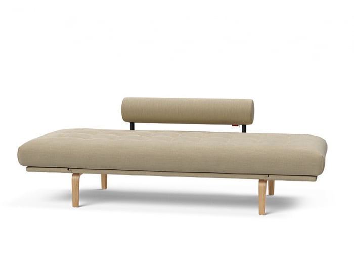 Rollo Spring Sofa Bed Bow Legs Lacquered Oak, from Innovation Living Denmark [6]