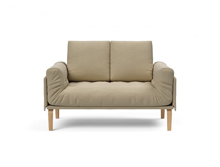 Rollo Spring Sofa Bed Bow Legs Lacquered Oak, from Innovation Living Denmark [7]