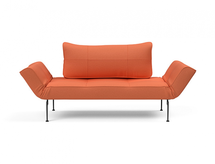 Zeal Sofa Bed Matt Black Steel Legs, from Innovation Living [2]