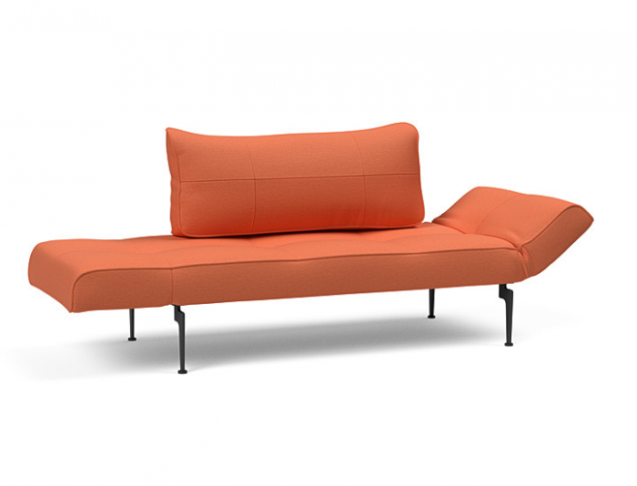 Zeal Sofa Bed Matt Black Steel Legs, from Innovation Living [4]