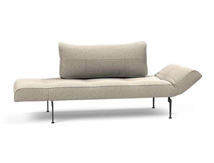Canapea extensibila Zeal picioare Metal Negru Mat, Innovation Living Danemarca [4]