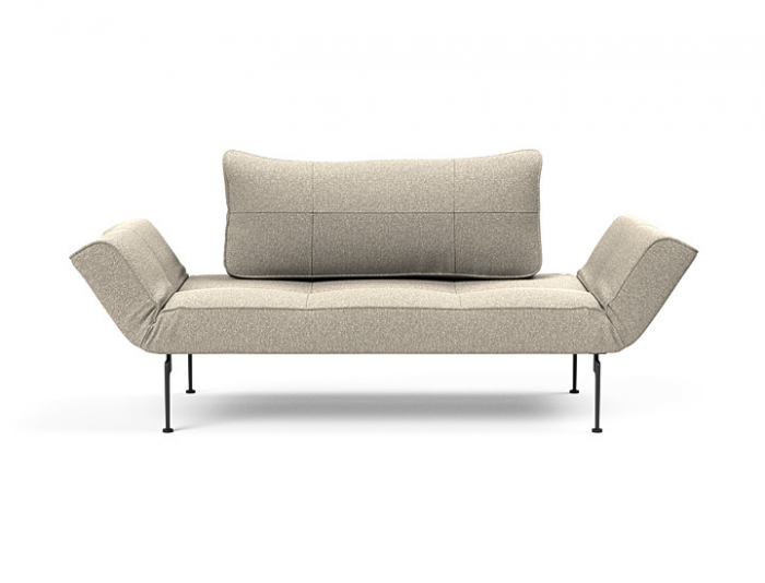 Canapea extensibila Zeal picioare Metal Negru Mat, Innovation Living Danemarca [9]