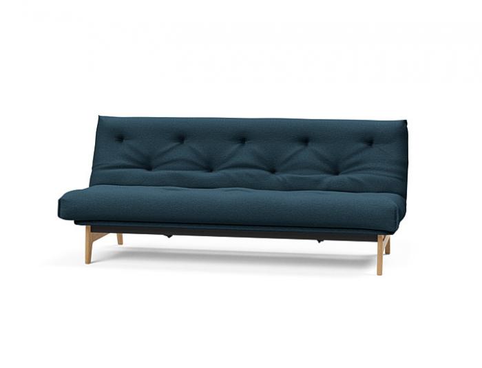Canapea extensibila Aslak 120 cu picioare din stejar, Innovation Living Danemarca. Design [2]
