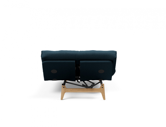 Canapea extensibila Aslak 120 cu picioare din stejar, Innovation Living Danemarca. Design [6]