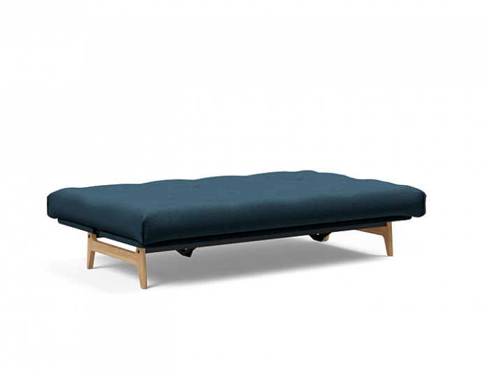 Canapea extensibila Aslak 120 cu picioare din stejar, Innovation Living Danemarca. Design [8]