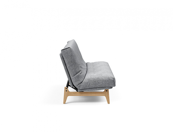 Canapea extensibila Aslak 120 husă dehusabilă cu brate tapitate, Innovation Living Danemarca. Design [4]