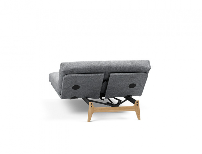 Canapea extensibila Aslak 120 husă dehusabilă cu brate tapitate, Innovation Living Danemarca. Design [6]