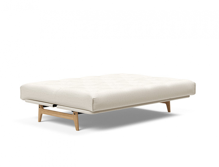 Canapea extensibila Aslak cu picioare din stejar, Innovation Living Danemarca. Design [6]