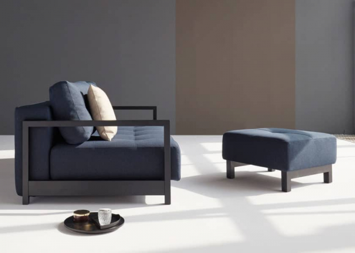 Canapea Extensibilă Bifrost Deluxe Excess Lounger cu brațe și Ottoman Innovation Living [2]