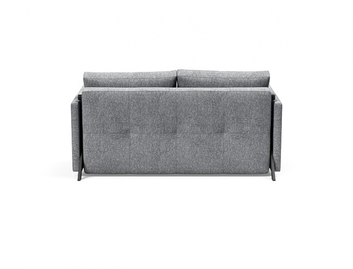 Canapea extensibila Cubed cu Brate Tapitate si Picioare Metalice Negre Innovation Living [5]